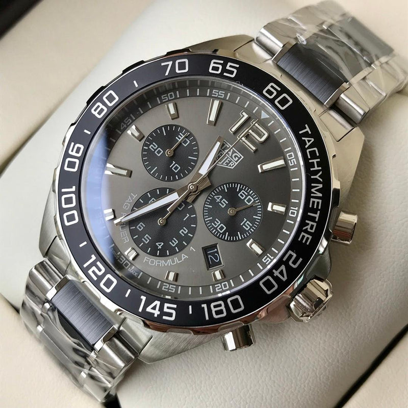 Tag Heuer Formula 1 Anthracite Dial Two Tone Steel Strap Watch For Men - CAZ1011.BA0843 Buy Now By Tag Heuer