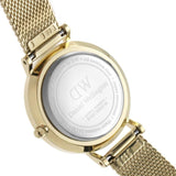 Daniel Wellington Classic Petite Evergold Black Dial Gold Mesh Bracelet Watch For Women - DW00100349 Buy Now By Daniel Wellington