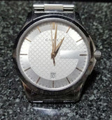 Gucci G Timeless Silver Dial Silver Steel Strap Unisex Watch - YA126442
