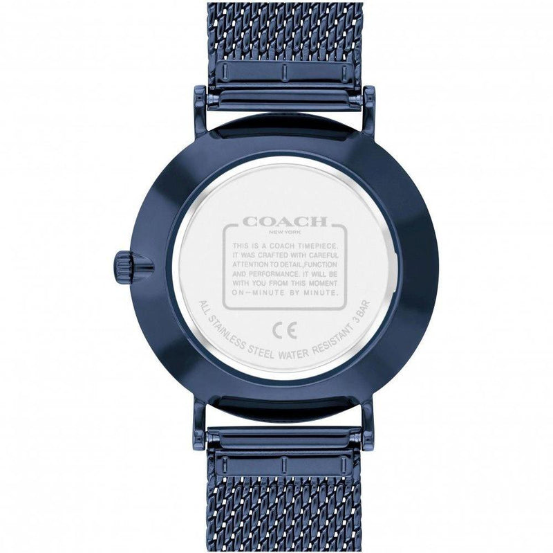 Coach Perry Blue Dial Blue Mesh Bracelet Watch for Women - 14503824 Buy Now By Coach