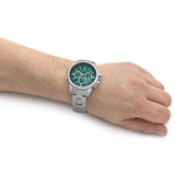 Maserati Successo Chronograph Green Dial Silver Steel Strap Watch For Men - R8873621017 Buy Now By Maserati