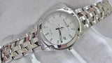 Burberry Heritage Check White Dial Silver Steel Strap Watch for Women - BU1853