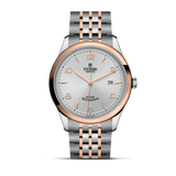 Tudor 1926 Automatic Silver Dial Two Tone Steel Strap Watch for Men - M91651-0001