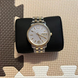 Marc Jacobs Fergus Silver Dial Two Tone Steel Strap Watch for Women - MBM3426 Buy Now By Marc Jacobs