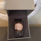 Burberry The City Rose Gold Dial Brown Leather Strap Watch for Women - BU9040 Buy Now By Burberry