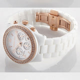 Michael Kors Ceramic White Dial White Steel Strap Watch for Women - MK5269 Buy Now By Michael Kors