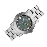 Marc Jacobs Amy Analog Mother of Pearl Grey Dial Silver Steel Strap Watch for Women - MBM8608 Buy Now By Marc Jacobs