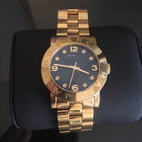 Marc Jacobs Amy Green Dial Gold Steel Strap Watch for Women - MBM8619 Buy Now By Marc Jacobs