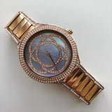 Michael Kors Kerry Purple Dial Rose Gold Stainless Steel Strap Watch for Women - MK3482 Buy Now By Michael Kors