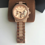 Michael Kors Runway Gold Dial Gold Steel Strap Watch for Women - MK5827 Buy Now By Michael Kors