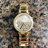 Michael Kors Parker Gold Dial Gold Steel Strap Watch for Women - MK5856 Buy Now By Michael Kors