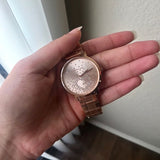 Michael Kors Jaryn Rose Gold Dial Rose Gold Steel Strap Watch for Women - MK3621 Buy Now By Michael Kors