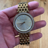 Michael Kors Darci Rose Gold Dial Rose Gold Steel Strap Watch for Women - MK3507 Buy Now By Michael Kors