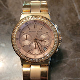 Michael Kors Dylan Rose Gold Rose Gold Steel Strap Watch for Women - MK5586 Buy Now By Michael Kors