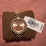 Michael Kors Darci Rose Gold Dial Rose Gold Stainless Steel Strap Watch for Women - MK3366 Buy Now By Michael Kors