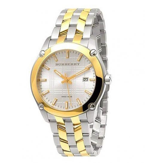 Burberry Heritage Silver Dial Two Tone Steel Strap Watch for Women - BU1857 Buy Now By Burberry
