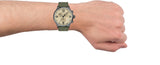 Tissot T Sport Chrono XL Beige Dial Green Nylon Strap Watch for Men - T116.617.37.267.00 Buy Now By Tissot