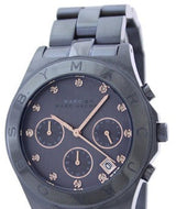 Marc Jacobs Blade Chronograph Blue Dial Blue Steel Strap Watch for Women - MBM8581 Buy Now By Marc Jacobs