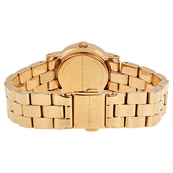 Marc Jacobs Amy Rose Gold Dial Rose Gold Steel Strap Watch for Women - MBM3219 Buy Now By Marc Jacobs