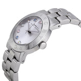 Marc Jacobs Amy Dexter Silver Dial Silver Steel Strap Watch for Women - MBM3214 Buy Now By Marc Jacobs