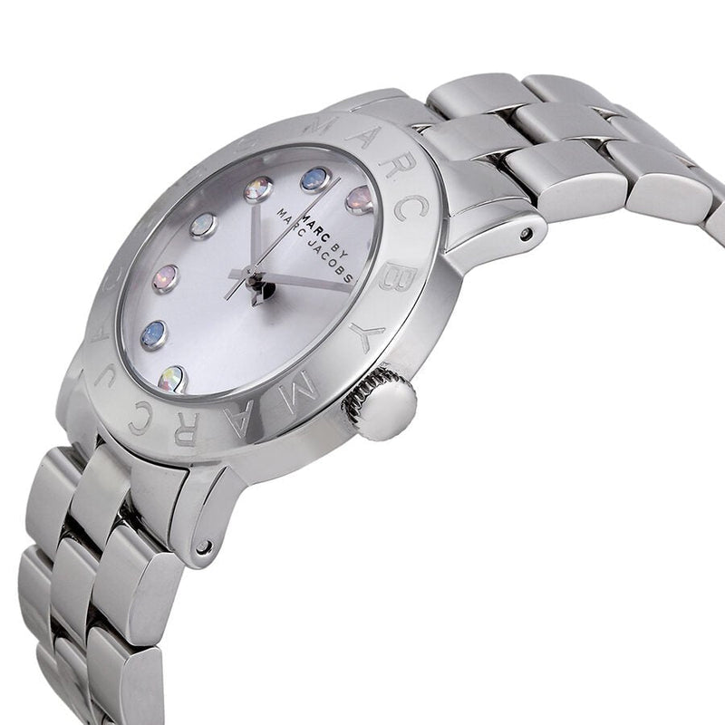 Marc Jacobs Amy Dexter Silver Dial Silver Steel Strap Watch for Women - MBM3214 Buy Now By Marc Jacobs