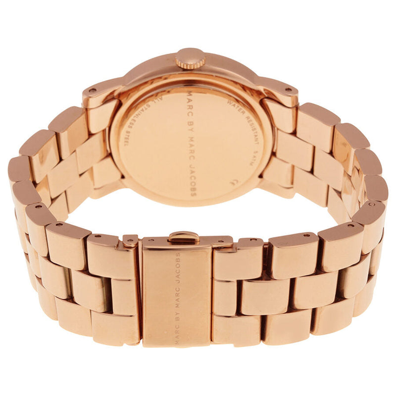 Marc Jacobs Amy Dexter Rose Gold Dial Rose Gold Steel Strap Watch for Women - MBM3216 Buy Now By Marc Jacobs