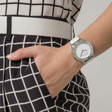 Marc Jacobs Blade White Dial White Leather Strap Watch for Women - MBM1200 Buy Now By Marc Jacobs