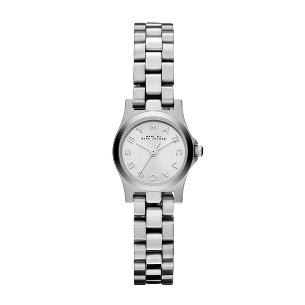 Marc Jacobs Henry Dinky Silver Dial Silver Steel Strap Watch for Women - MBM3198 Buy Now By Marc Jacobs