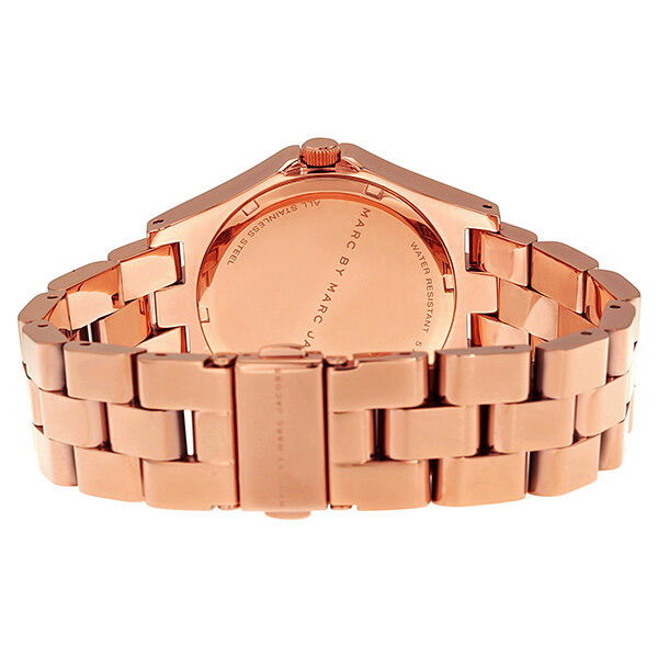 Marc Jacobs Amy Dexter Rose Gold Dial Rose Gold Steel Strap Watch for Women - MBM3216 Buy Now By Marc Jacobs