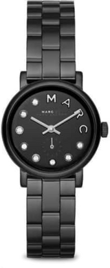 Marc Jacobs Marc Black Dial Black Steel Strap Watch for Women - MBM8673 Buy Now By Marc Jacobs