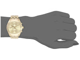 Marc Jacobs Peeker Chronograph Gold Dial Gold Steel Strap Watch for Women - MBM3393 Buy Now By Marc Jacobs
