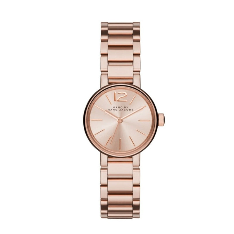 Marc Jacobs Peggy Rose Gold Dial Rose Gold Steel Strap Watch for Women - MBM3406 Buy Now By Marc Jacobs