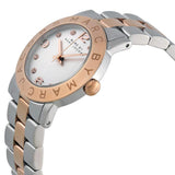Marc Jacobs Amy Silver Dial Two Tone Steel Strap Watch for Women - MBM3194 Buy Now By Marc Jacobs