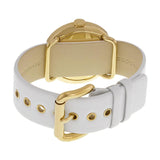 Marc Jacobs Amy White Dial White Leather Strap Watch for Women - MBM1150 Buy Now By Marc Jacobs