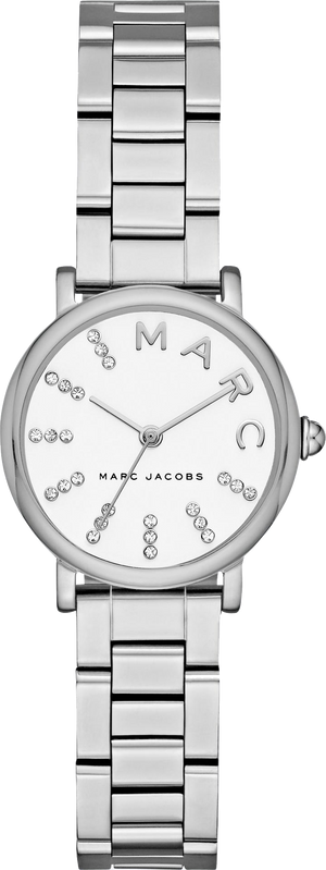 Marc Jacobs Roxy White Dial Silver Steel Strap Watch for Women - MJ3568