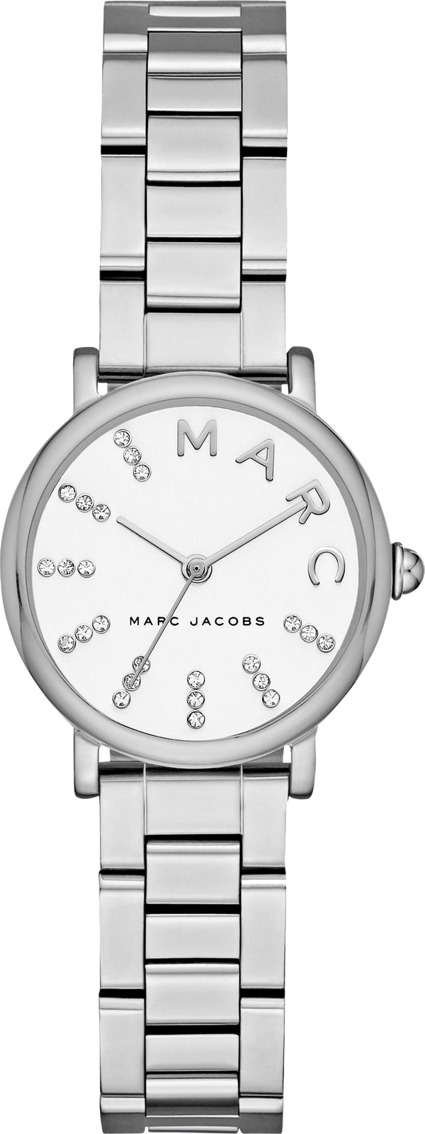 Marc Jacobs Roxy White Dial Silver Steel Strap Watch for Women - MJ3568 Buy Now By Marc Jacobs