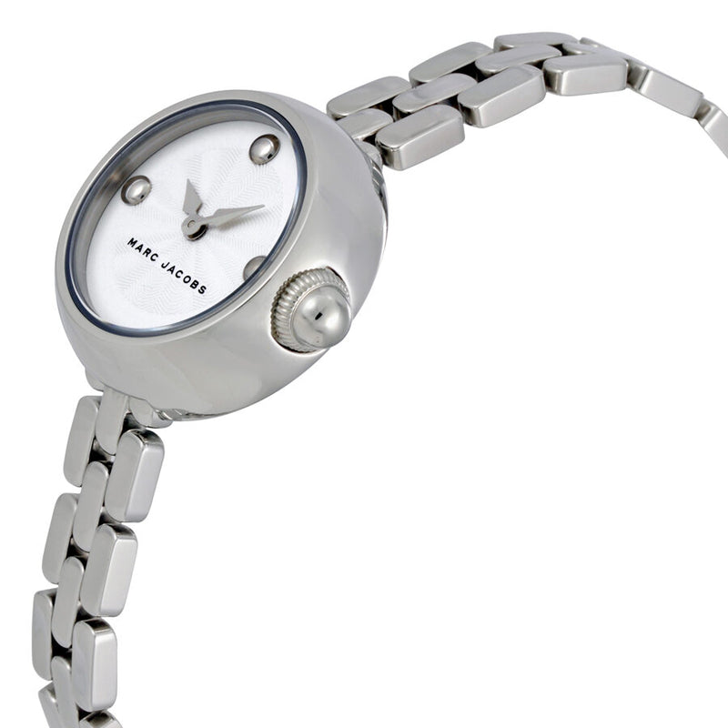Marc Jacobs Courtney Mother of Pearl White Dial Silver Steel Strap Watch for Women - MJ3459 Buy Now By Marc Jacobs