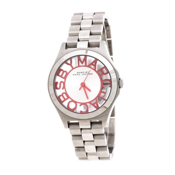 Marc Jacobs Henry Silver Dial Silver Steel Strap Watch for Women - MBM3294 Buy Now By Marc Jacobs