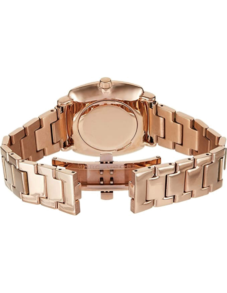 Marc Jacobs Henry Rose Gold Dial Rose Gold Steel Strap Watch for Women - MBM3293 Buy Now By Marc Jacobs