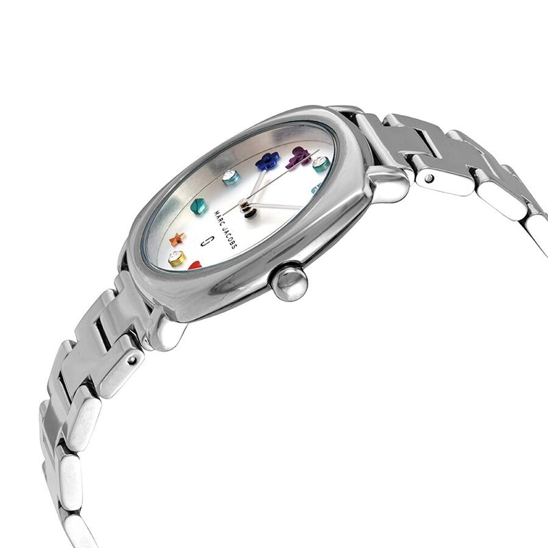 Marc Jacobs Mandy Silver Dial Silver Steel Strap Watch for Women - MJ3548 Buy Now By Marc Jacobs