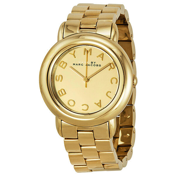 Marc Jacobs Marci Gold Dial Gold Steel Strap Watch for Women - MBM3174 Buy Now By Marc Jacobs