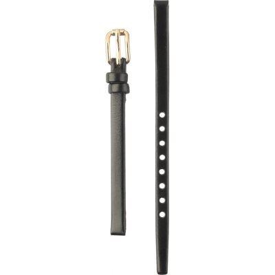 Shop Marc Jacobs Blade Black Dial Black Leather Strap Watch for Women - MBM1345 in USA