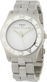 Marc Jacobs Blade White Dial Silver Steel Strap Watch for Women - MBM3048 Buy Now By Marc Jacobs