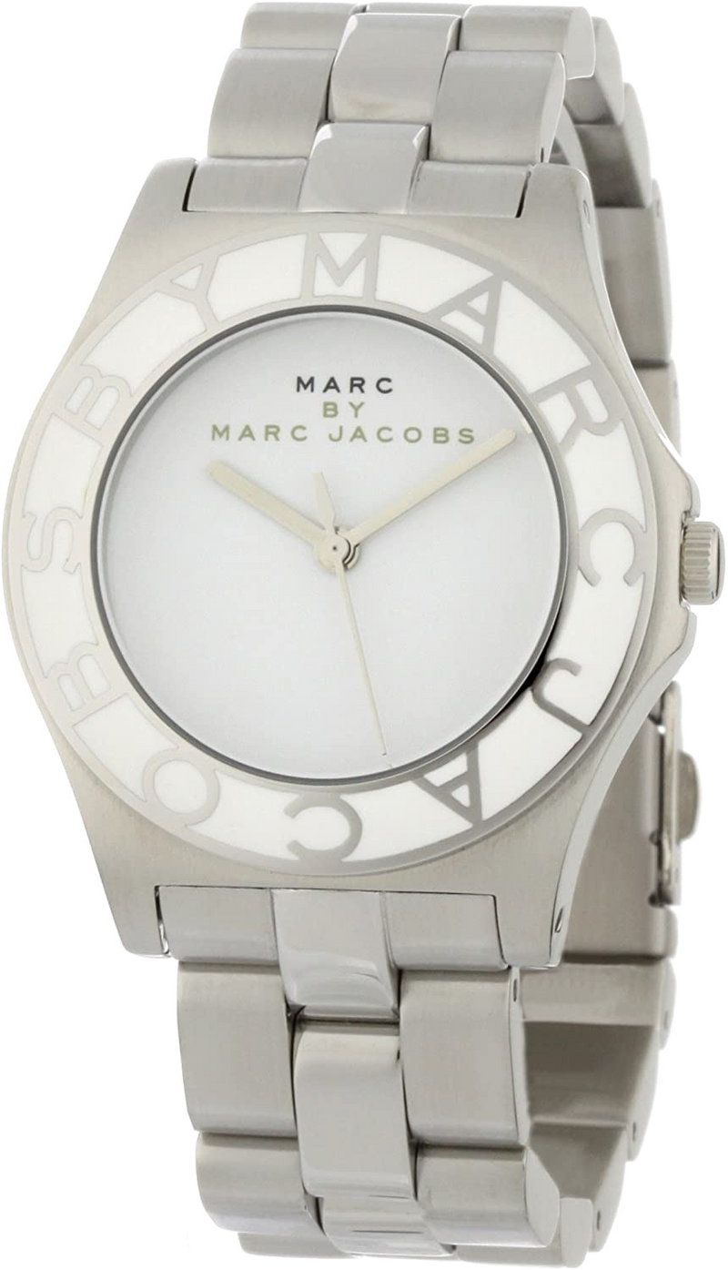 Marc Jacobs Blade White Dial Silver Steel Strap Watch for Women - MBM3048 Buy Now By Marc Jacobs