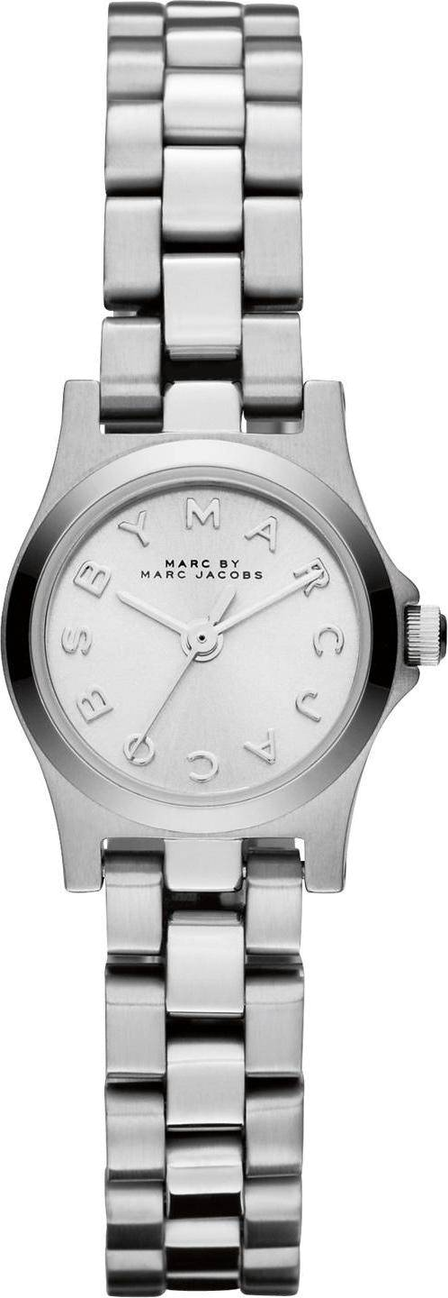 Marc Jacobs Henry Dinky Silver Dial Silver Steel Strap Watch for Women - MBM3198 Buy Now By Marc Jacobs