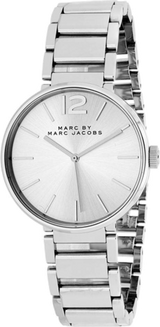 Marc Jacobs Peggy Silver Dial Silver Steel Strap Watch for Women - MBM3404 Buy Now By Marc Jacobs