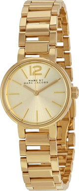 Marc Jacobs Peggy Gold Dial Gold Steel Strap Watch for Women - MBM3405 Buy Now By Marc Jacobs