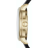 Marc Jacobs Fergus White Dial Black Leather Strap Watch for Men - MBM5081 Buy Now By Marc Jacobs