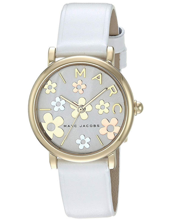Marc Jacobs Roxy White Dial White Leather Strap Watch for Women - MJ1607 Buy Now By Marc Jacobs
