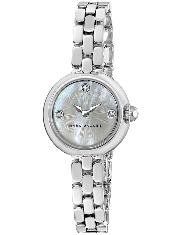 Marc Jacobs Courtney Mother of Pearl White Dial Silver Steel Strap Watch for Women - MJ3459 Buy Now By Marc Jacobs